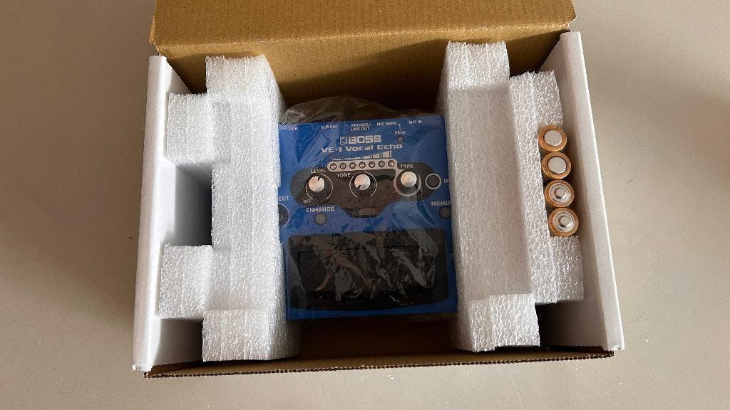Boss VE-1 Vocal Echo Effectpedaal NIEUW, Muziek en Instrumenten, Effecten, Ophalen of Verzenden, Nieuw, Delay of Echo