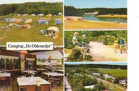 Ansichtkaart 	Rheeze - Hardenberg	De Oldemeyer	Camping, Verzenden, 1980 tot heden, Gelopen, Overijssel