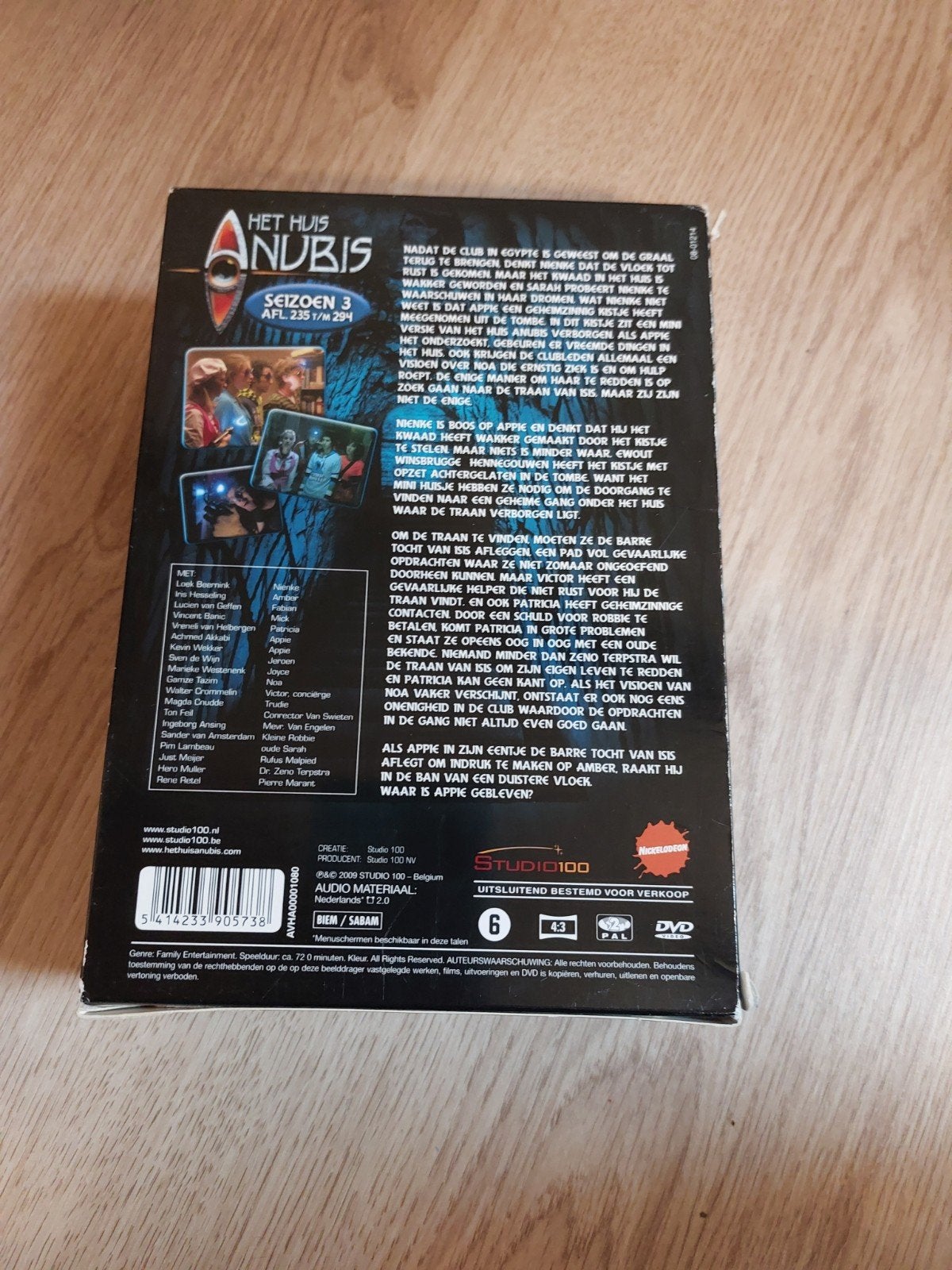 Het huis Anubis seizoen 3 deel 1 DVD box, Ophalen of Verzenden