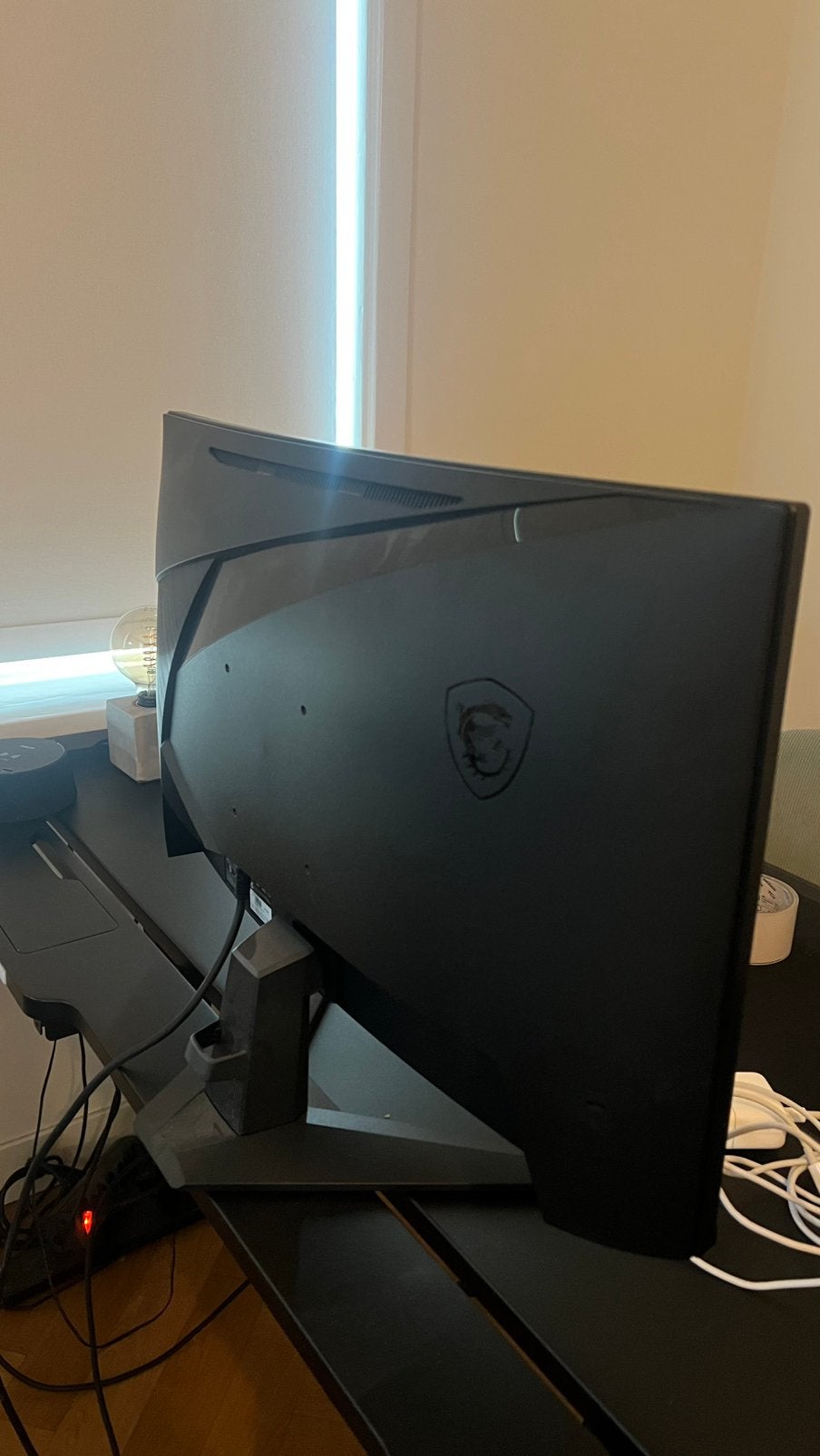 MSI curved monitor gaming (kapot scherm), Computers en Software, Monitoren, HDMI, Curved, Overige typen, Onbekend