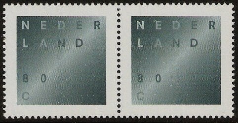 Nederland 1746 paartje h rouwzegel, Postzegels en Munten, Postzegels | Nederland, Verzenden, Postfris