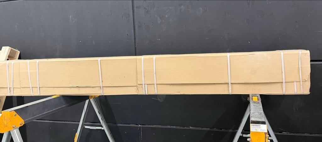 Jaga Mini type 16 radiator L240 cm H28 cm vrijstaand, Minder dan 30 cm, Radiator, Nieuw, 150 cm of meer