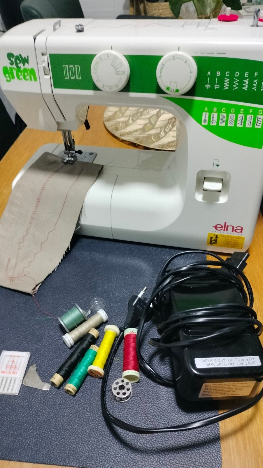 Elna naaimachine sew green, 30 tot 80 cm, Radiator, Minder dan 60 cm, Ophalen of Verzenden