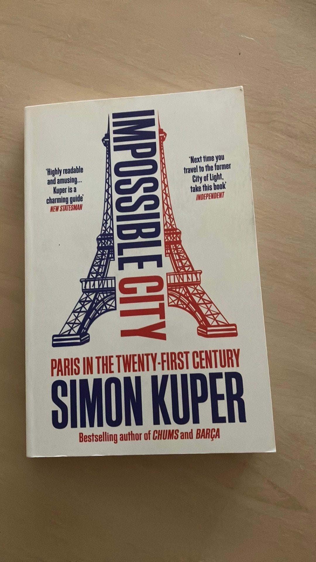 Simon Kuper Impossible City, Ophalen, Zo goed als nieuw