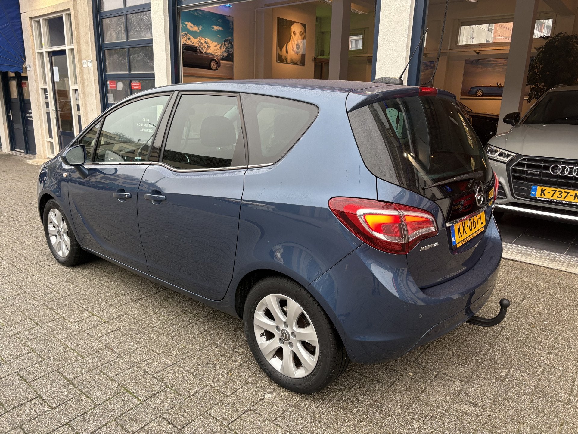 Opel Meriva 1.4 Turbo Blitz APK 10-2026 MET NAP (bj 2016), Voorwielaandrijving, Gebruikt, 4 cilinders, Blauw