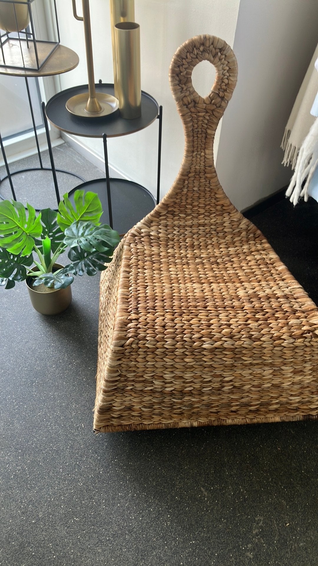 Gullholmen design schommelstoel, Ophalen, Zo goed als nieuw, Wit, Eén
