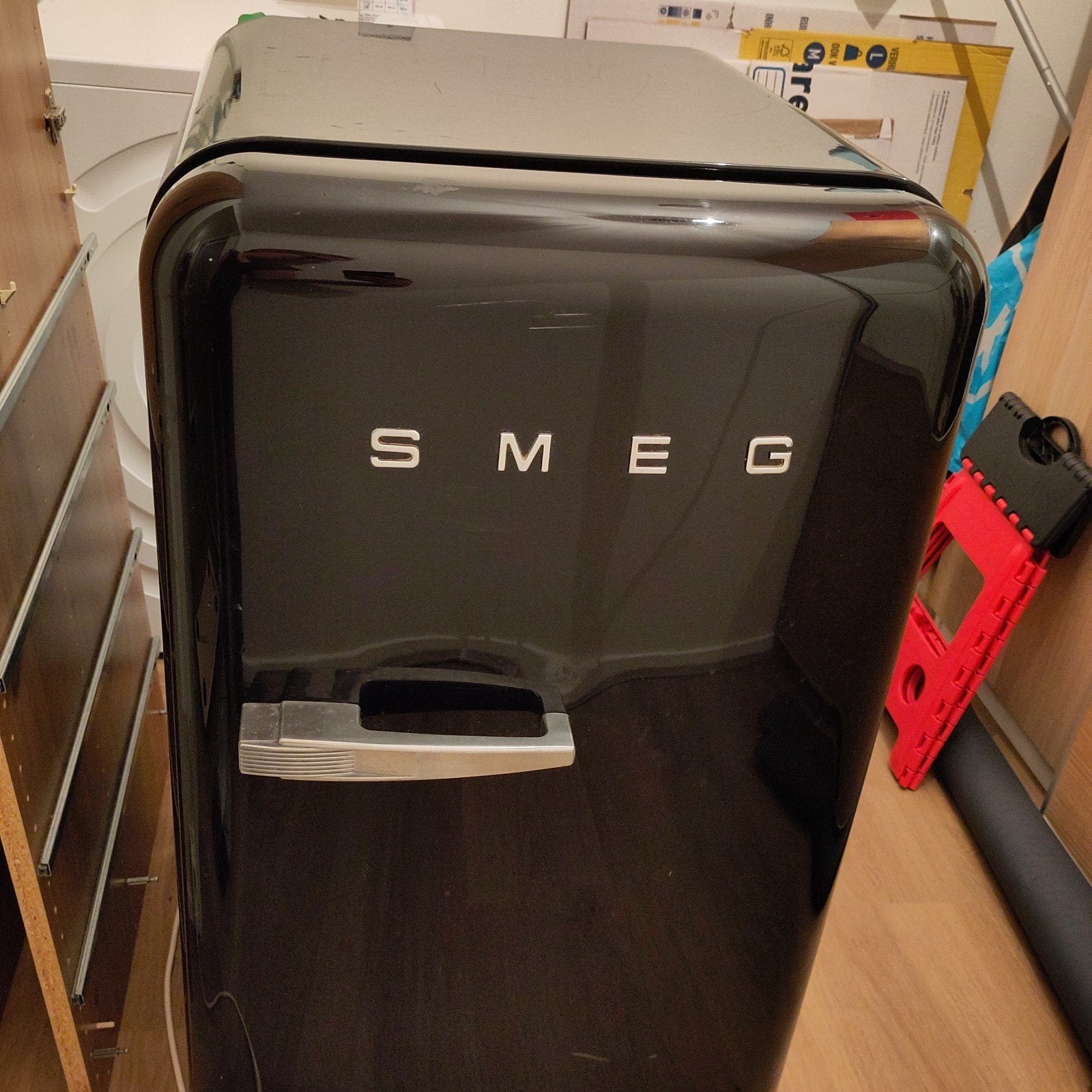 koelkast tafelmodel smeg, Witgoed en Apparatuur, Ophalen, Gebruikt, Met vriesvak