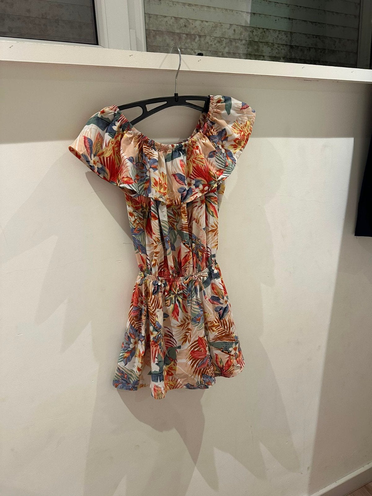 Name It Jumpsuit met tropische print, maat 134, Ophalen of Verzenden