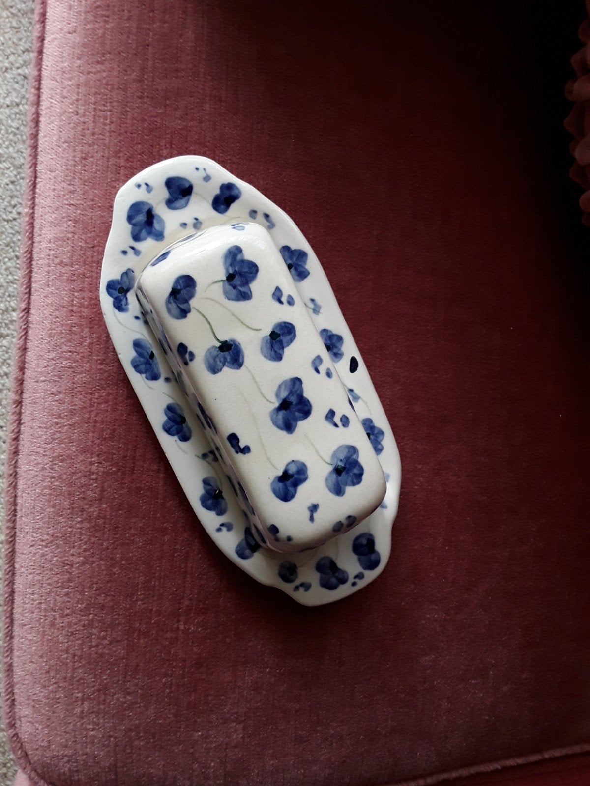 kaas botervloot schaaltje antiek bordje23x10cm boven16x7cm a, Ophalen of Verzenden