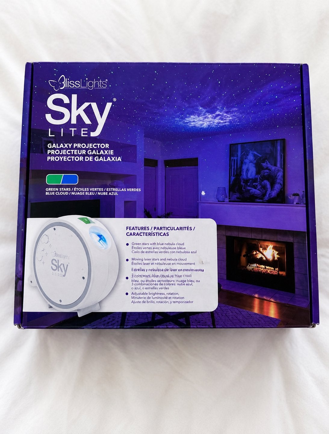 BlissLights Sky Lite Galaxy Projector - Nieuw, Ophalen of Verzenden, Nieuw