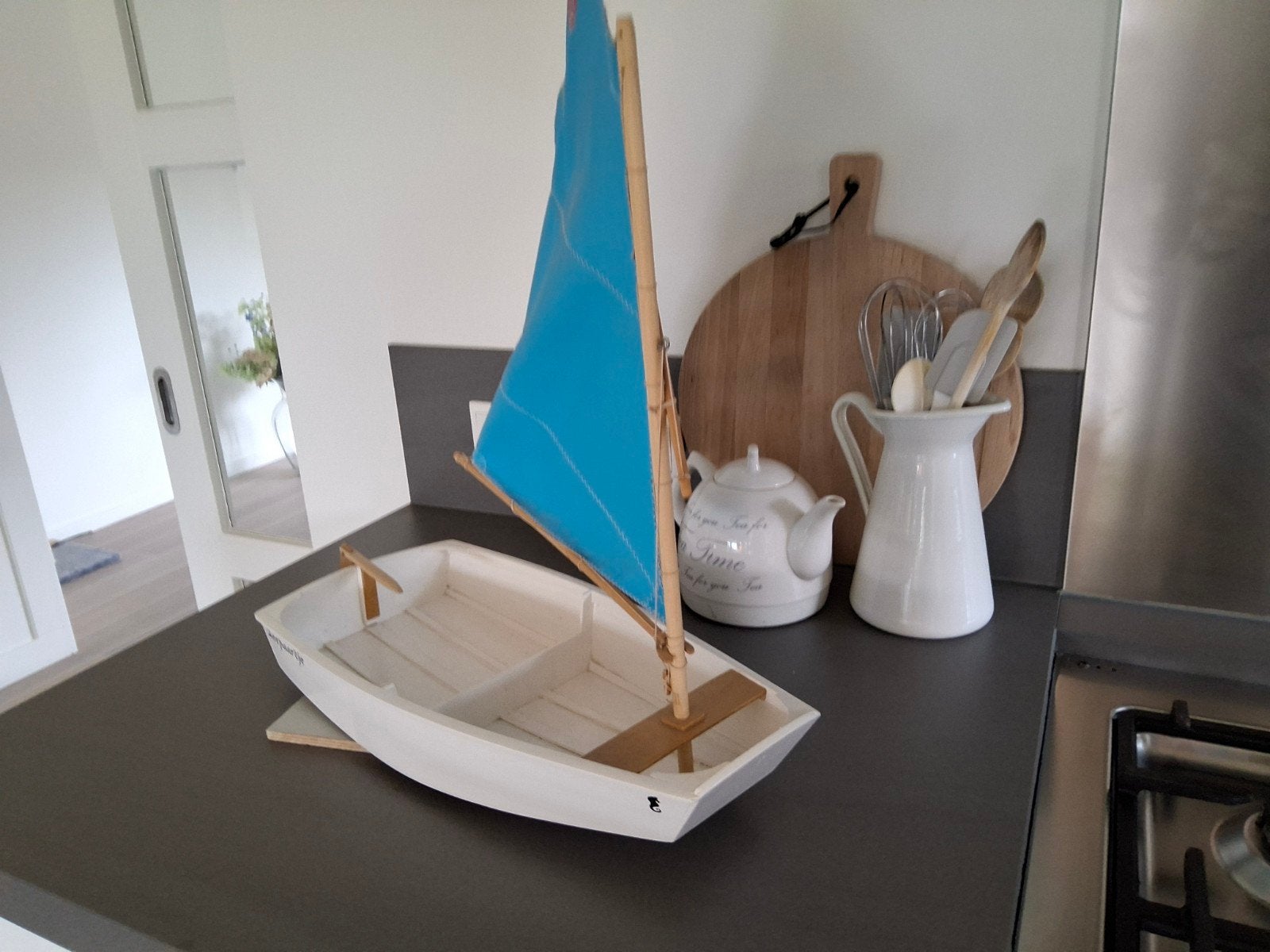 Optimist, Hobby en Vrije tijd, Modelbouw | Boten en Schepen, Ophalen of Verzenden, Zo goed als nieuw, Groter dan 1:32, Overige merken