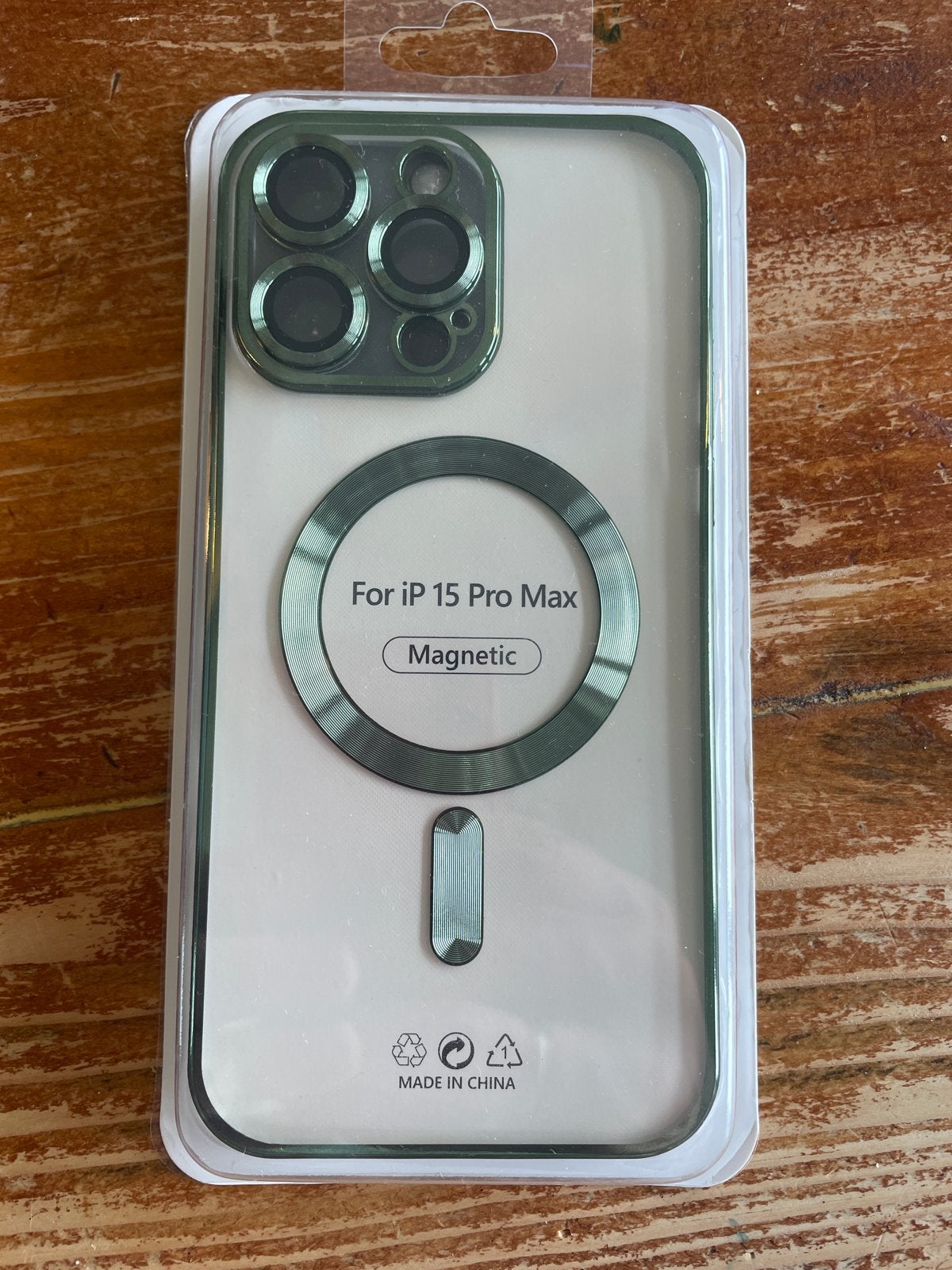 Telefoonhoesje voor iPhone 15 Pro Max - Magnetisch, MagSafe, Nieuw, Hoesje of Tasje, Ophalen of Verzenden