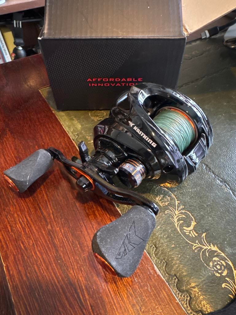 KastKing baitcaster reel, Ophalen of Verzenden, Gebruikt, Molen