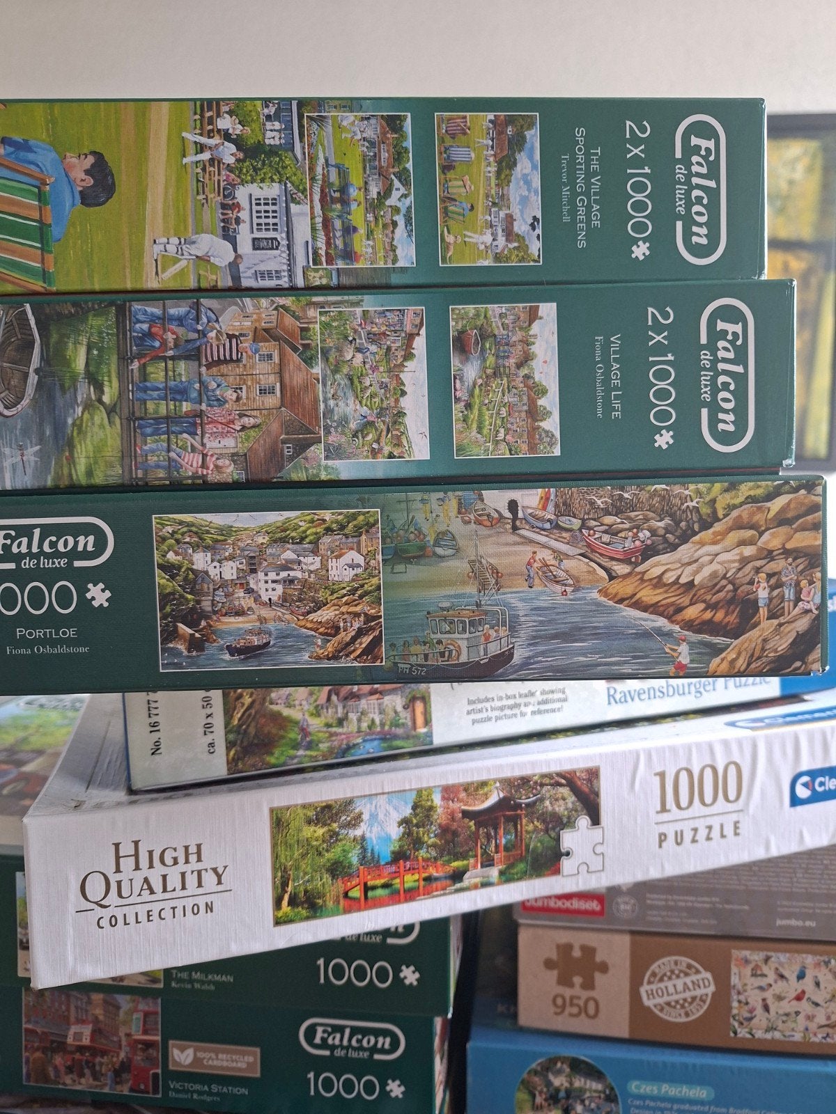 Legpuzzels, Ophalen, 500 t/m 1500 stukjes, Zo goed als nieuw