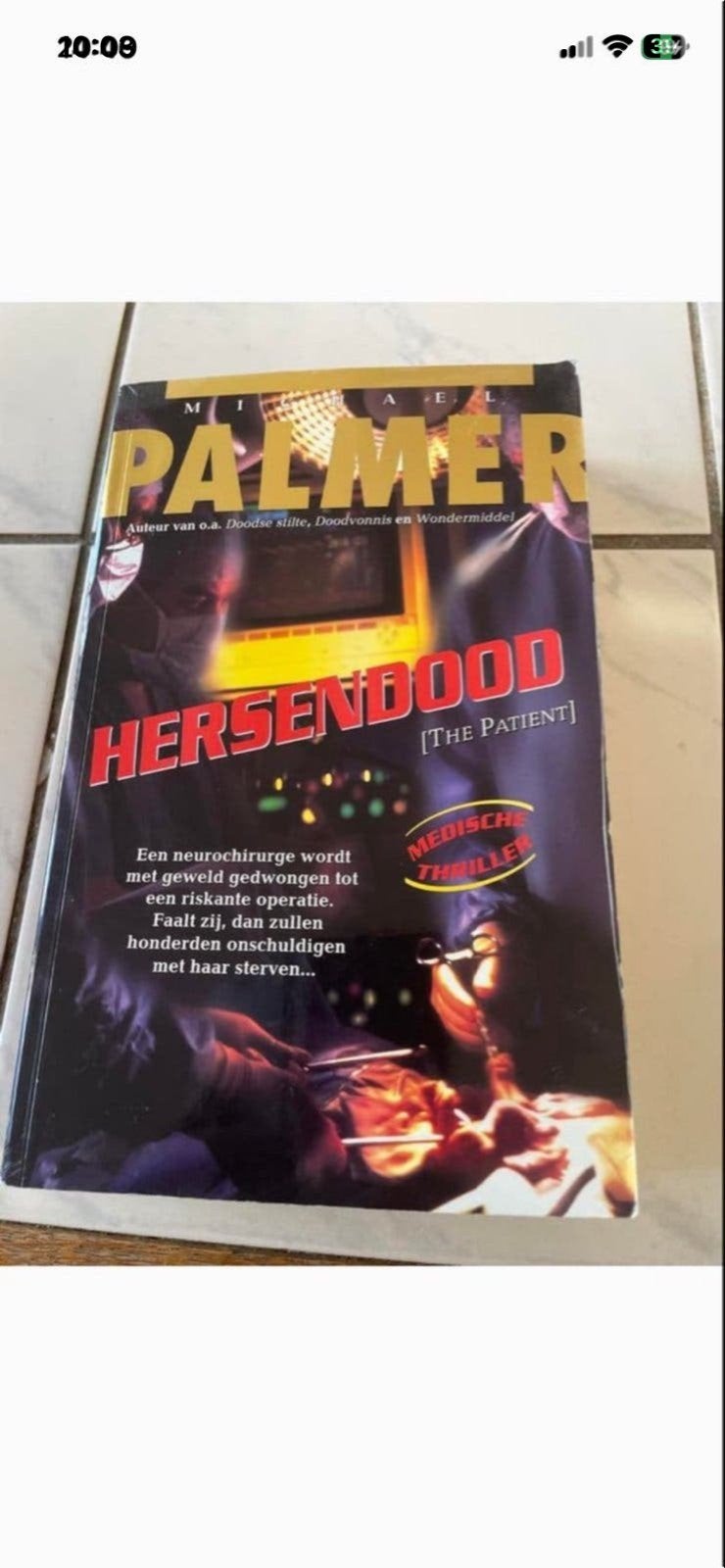 Michael Palmer - Hersendood., Boeken, Ophalen of Verzenden, Gelezen