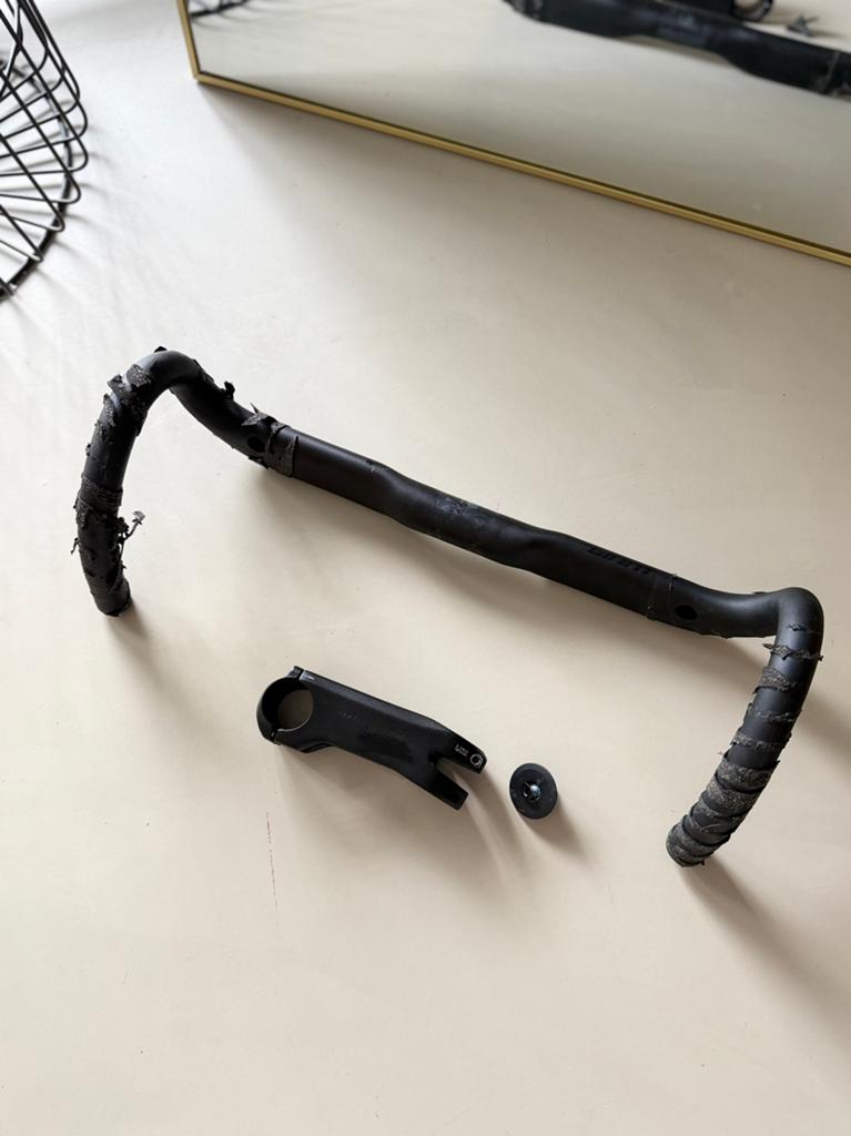 Giant Propel Contact SL Aero handlebar, Gebruikt, Stuur, Ophalen of Verzenden, Aluminium
