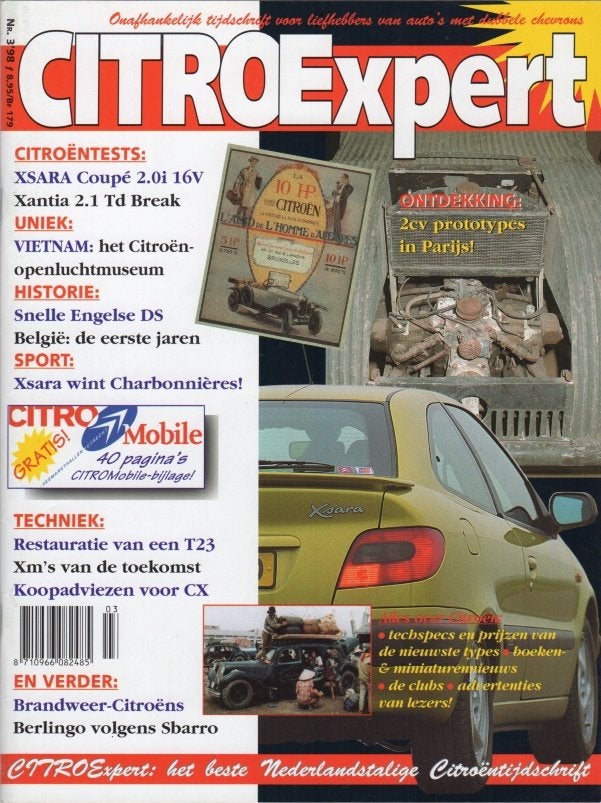 CitroExpert 3 1998 Xsara Coupé, T23 bus, 50 jaar 2CV, CX, Ophalen of Verzenden, Nieuw, Citroën