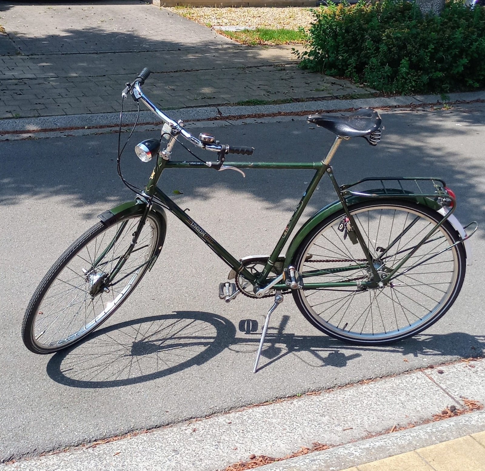 Union Arizona Herenfiets - Klassieke Stadsfiets, Ophalen, Trommelrem