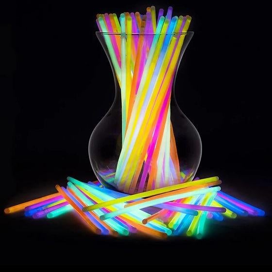 Glow in the dark sticks (set van 10), Ophalen of Verzenden