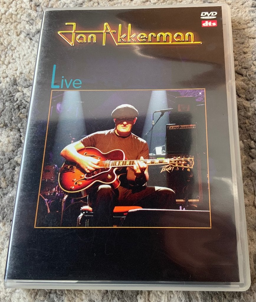 Jan Akkerman Live DVD, Alle leeftijden, Ophalen of Verzenden, Zo goed als nieuw, Muziekvideo's