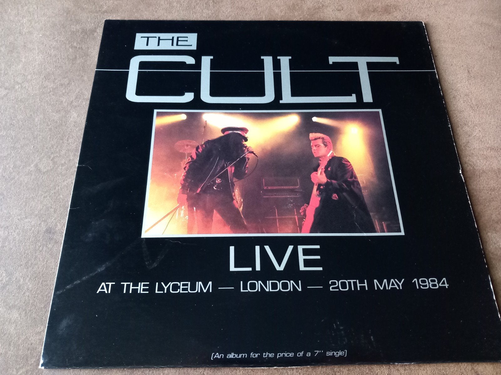 The Cult - Live At The Lyceum 1984 LP, Cd's en Dvd's, Vinyl | Rock, LP, Gebruikt, Ophalen of Verzenden, 12 inch