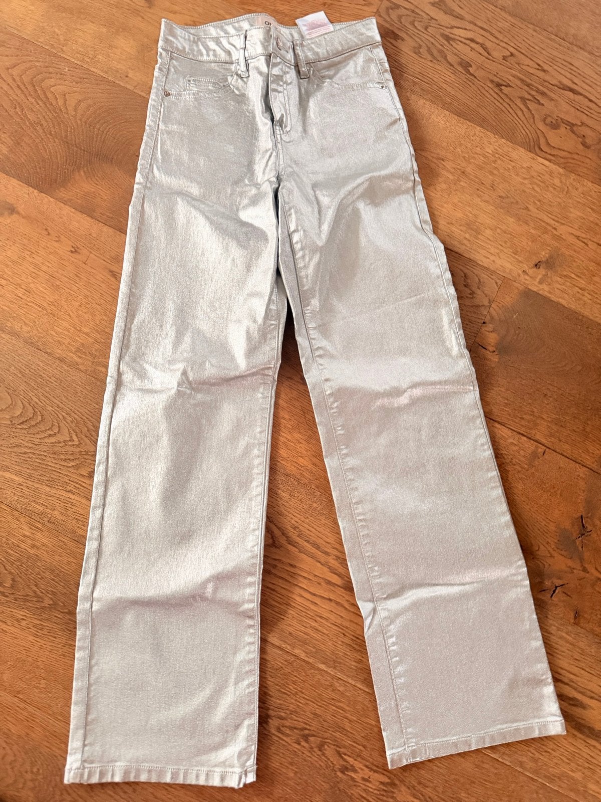 ONLY zilverkleurige broek maat 152, Verzenden, Nieuw, Maat 34 (XS) of kleiner, Lang