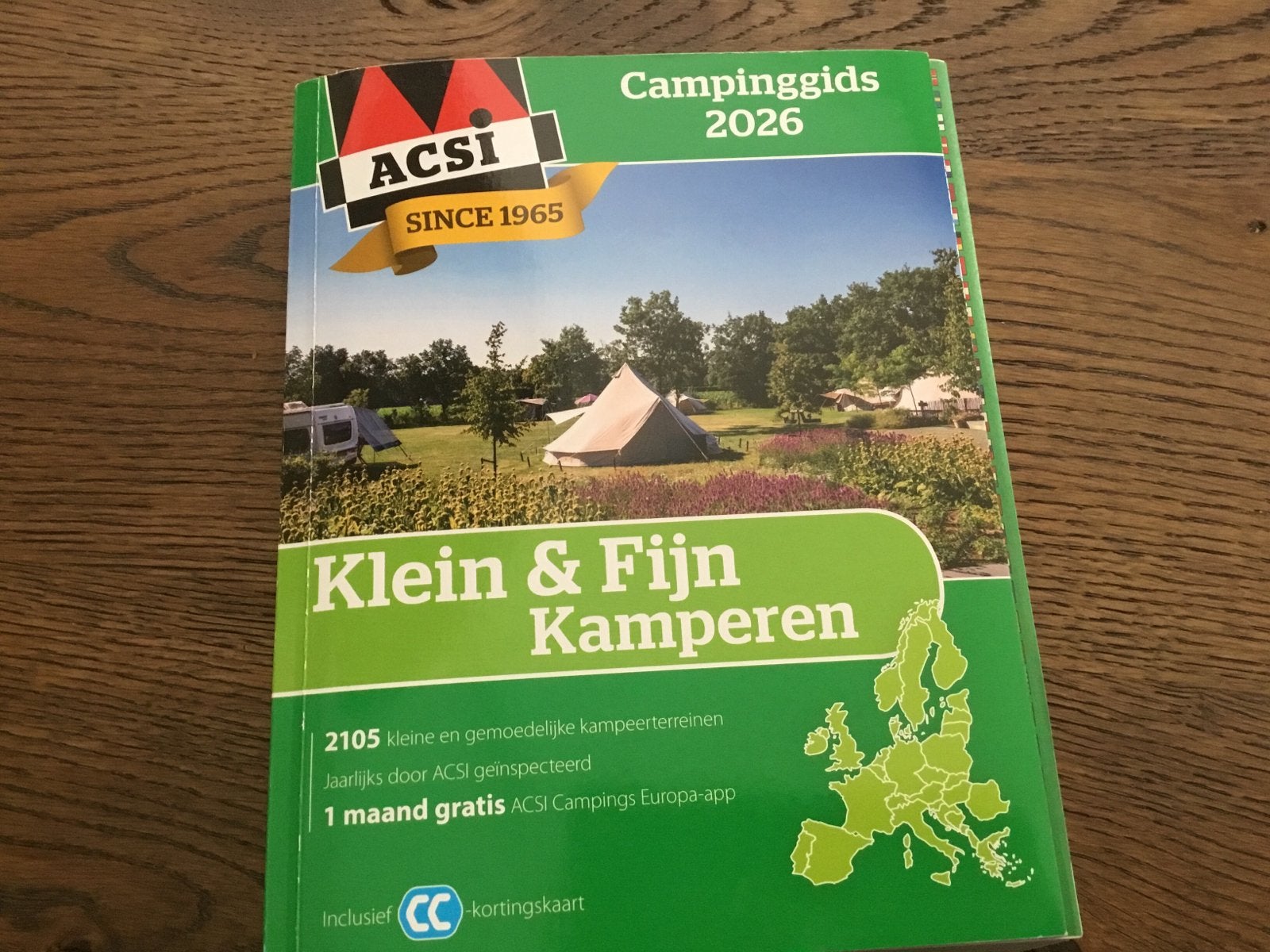 ACSI Campinggids 2026 Klein & Fijn Kamperen “ nieuw”, Overige merken, Europa, Nieuw, Ophalen of Verzenden