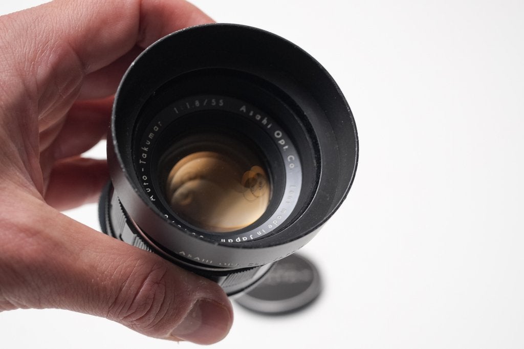 Asahi Auto-Takumar 55mm f/1.8 M42 Pentax, Ophalen of Verzenden, Zo goed als nieuw, Spiegelreflex, Pentax