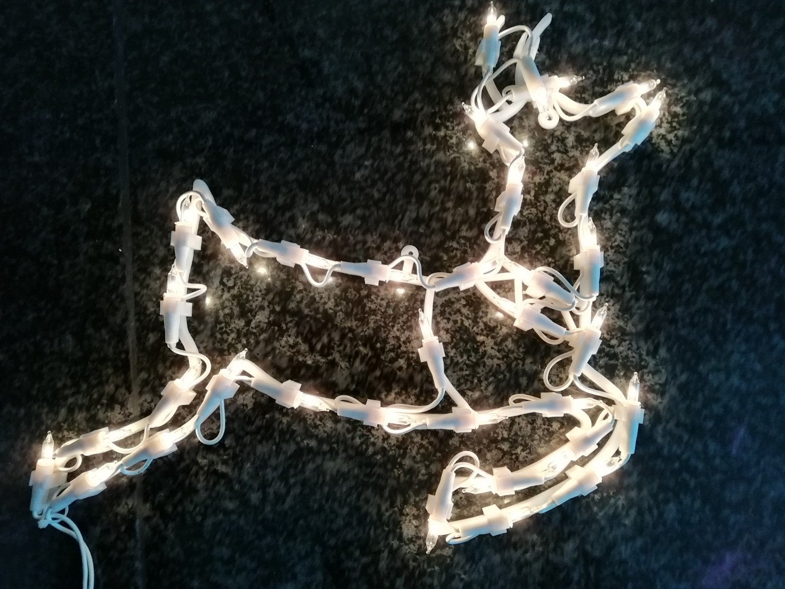 Kerst Decoratie Hert Met Verlichting, Diversen, Ophalen of Verzenden