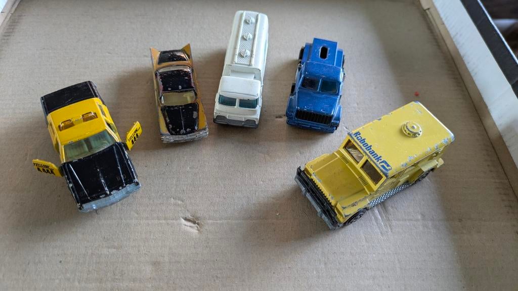 Majorette en Husky speelgoedauto's - Vintage collectie, Overige merken, Gebruikt, Auto, Groter dan 1:32