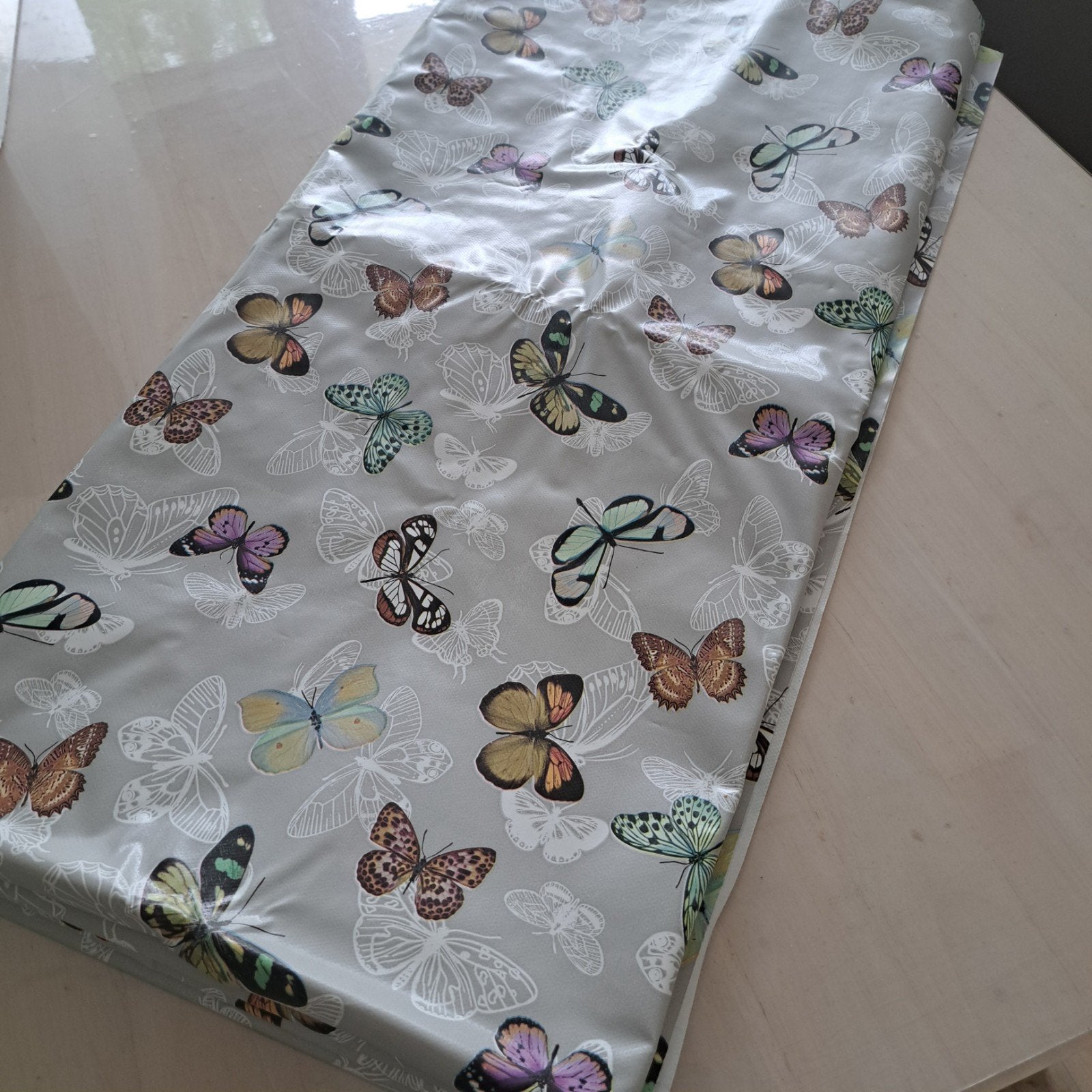 tafelzeil 150x300, Ophalen, Meerkleurig, Zo goed als nieuw, Afneembaar
