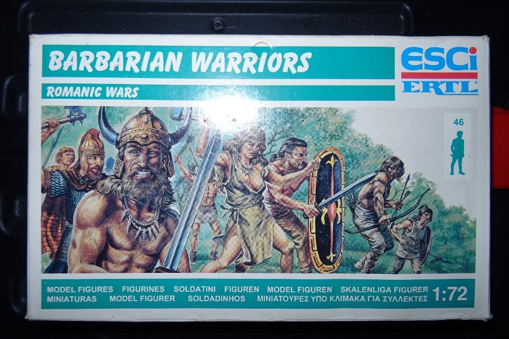 Barbarian warriors, Ophalen, Nieuw, 1:50 of kleiner, Figuur of Figuren