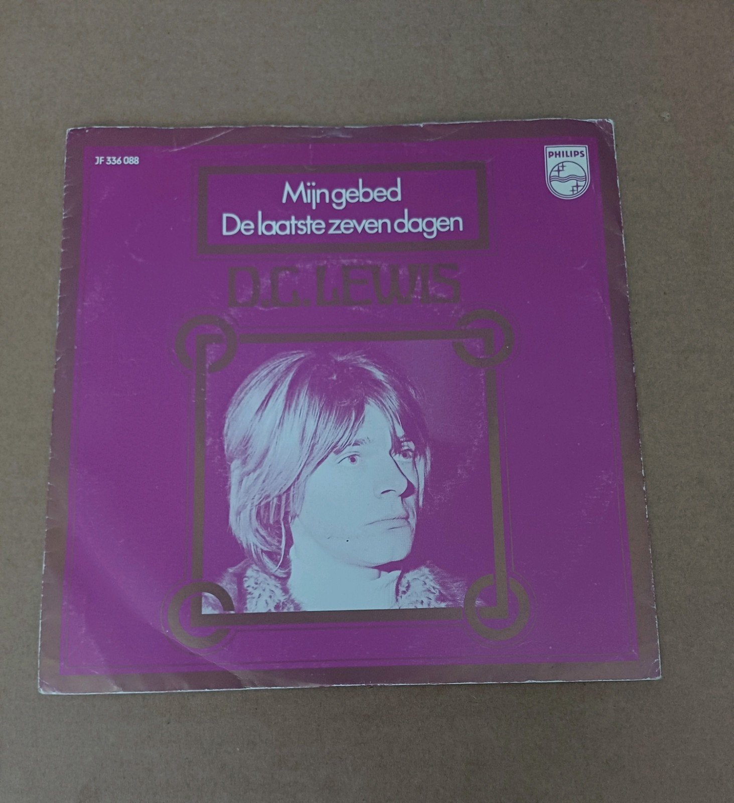 D.C. Lewis - Mijn Gebed, Cd's en Dvd's, Vinyl Singles, Beschermende buitenhoes, Ophalen of Verzenden, Gebruikt, Pop