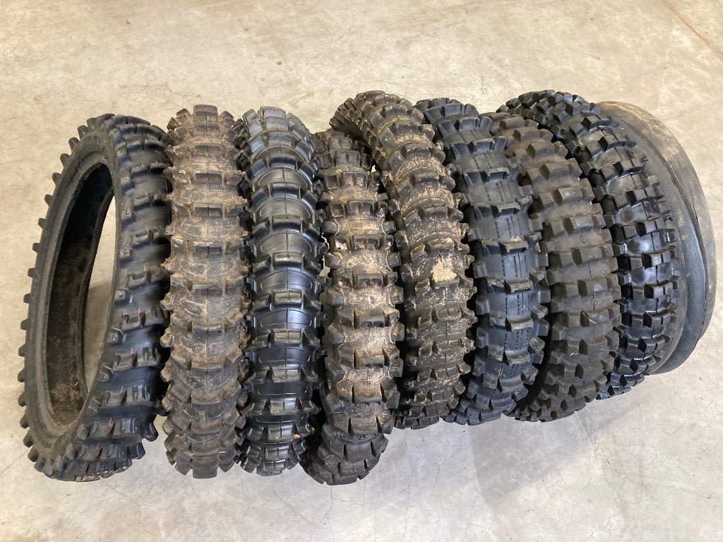 motorcross banden cross schoep pirelli michelin dunlop, Ophalen, Gebruikt