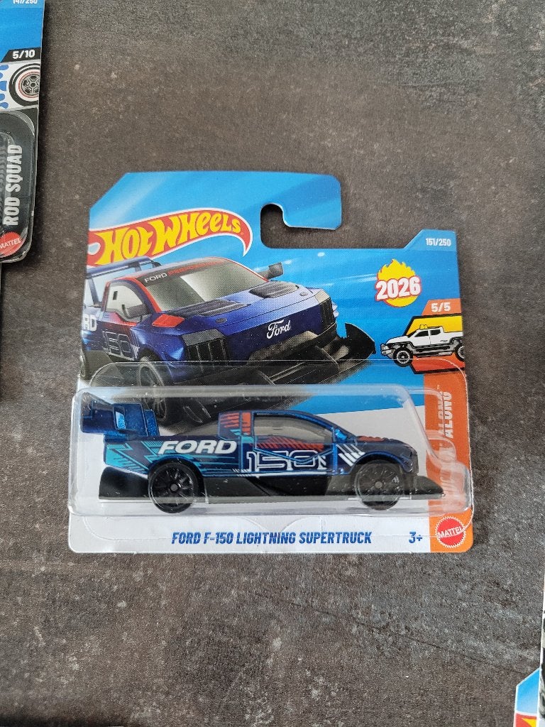 hot wheels ford F-150 lightning supertruck nieuw, Ophalen of Verzenden, Nieuw, Auto