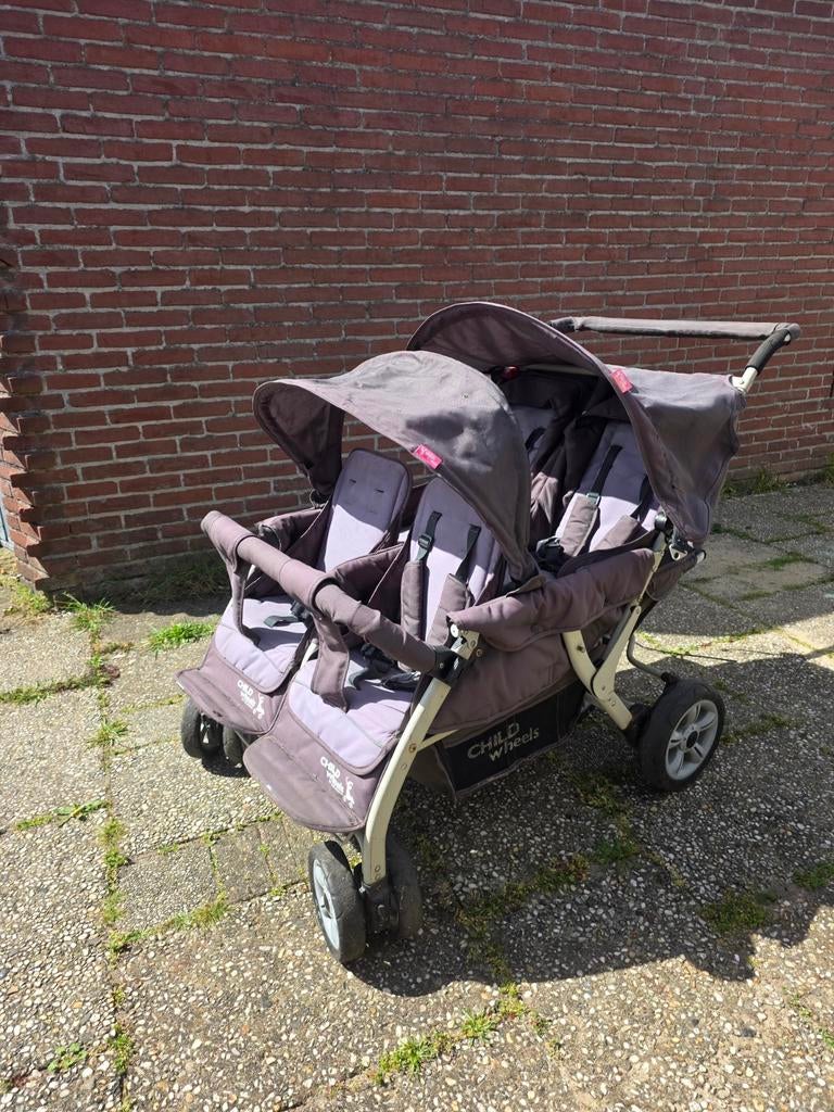 Childwheels 4-ling wagen, Kinderen en Baby's, Kinderwagens en Combinaties, Ophalen, Gebruikt, Overige merken