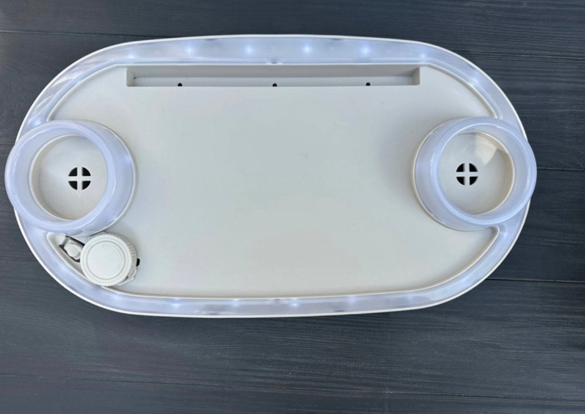 Intex PureSpa Spa Tray – LED Bekerhouder & Tablethouder, Tuin en Terras, Ophalen of Verzenden, Zo goed als nieuw