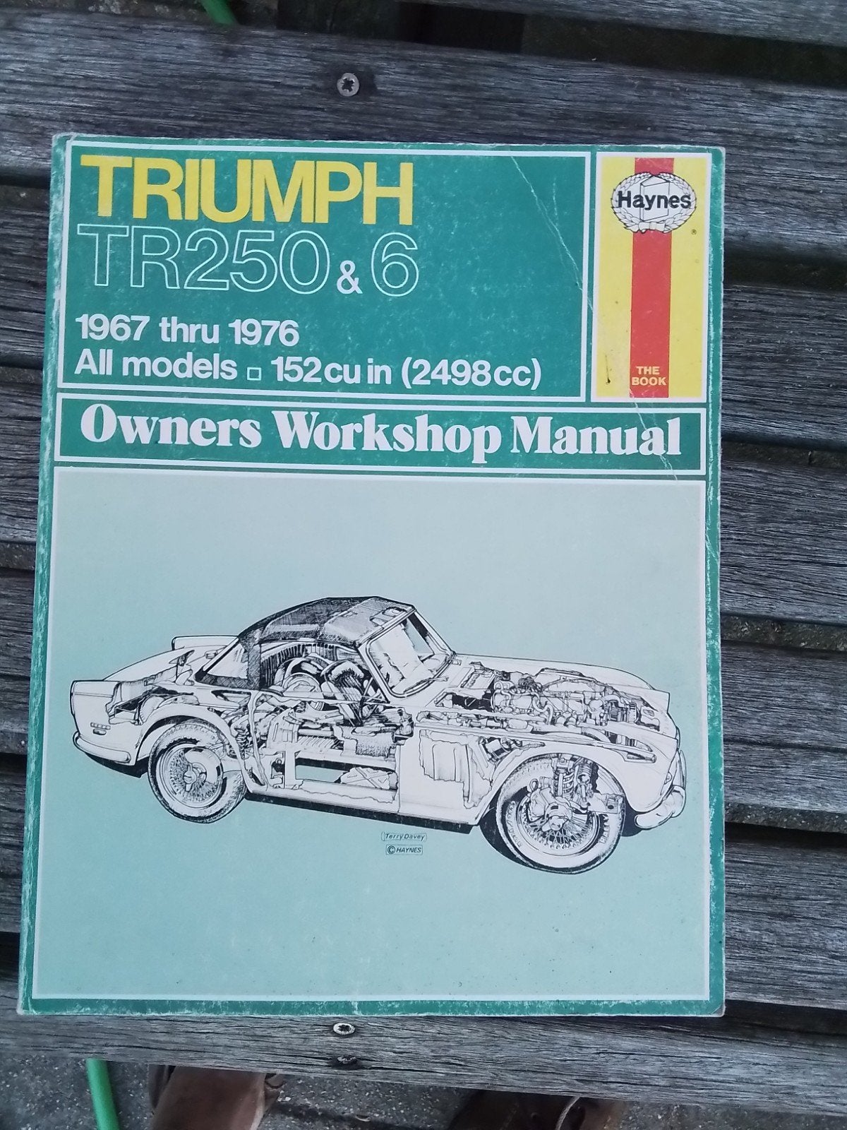 Triumph TR2&6 workshop manual Haynes, Ophalen of Verzenden