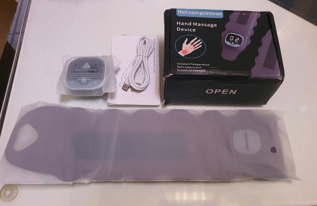 Hand Massage Apparaat met Warmte (Hot Compression), Ophalen of Verzenden, Nieuw, Apparaat