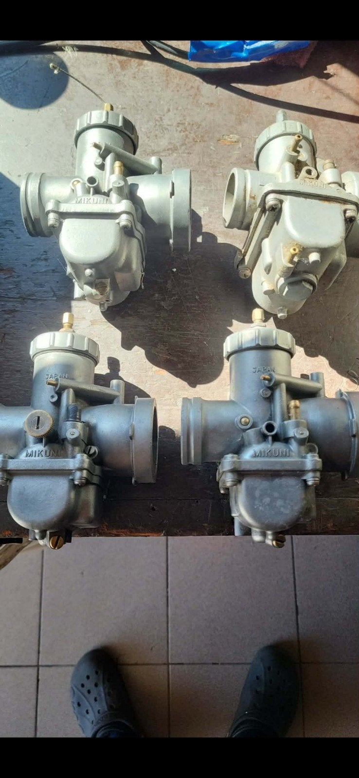 4 mikuni carburatoren in perfekte staat., Ophalen of Verzenden
