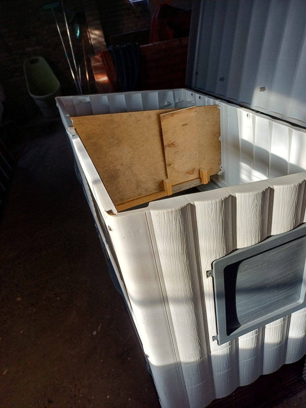 Nette ferplast kunstof hok., Ophalen, 110 cm of meer
