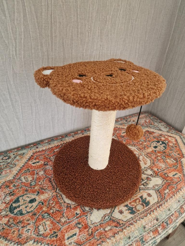 Krabpaal kat teddy, Dieren en Toebehoren, Ophalen, Zo goed als nieuw, Krabpaal