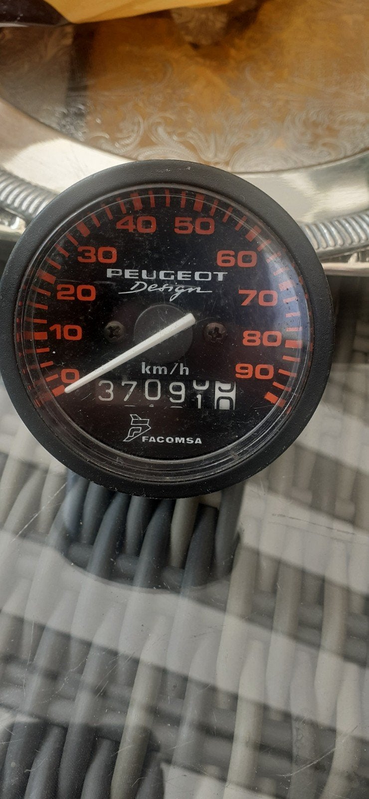 Peugeot teller - Snelheidsmeter voor scooter/brommer, Ophalen
