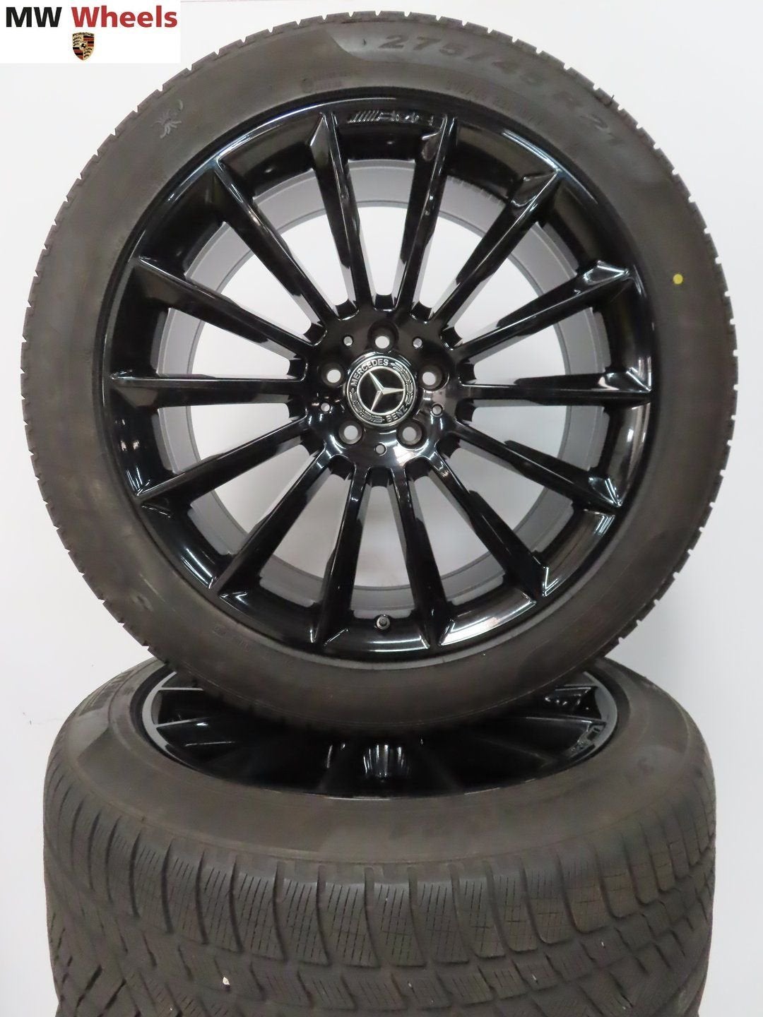 Originele Mercedes GLE W167 AMG 21 inch velgen winterbanden, Auto-onderdelen, Banden en Velgen, Gebruikt, -, 275 mm, -