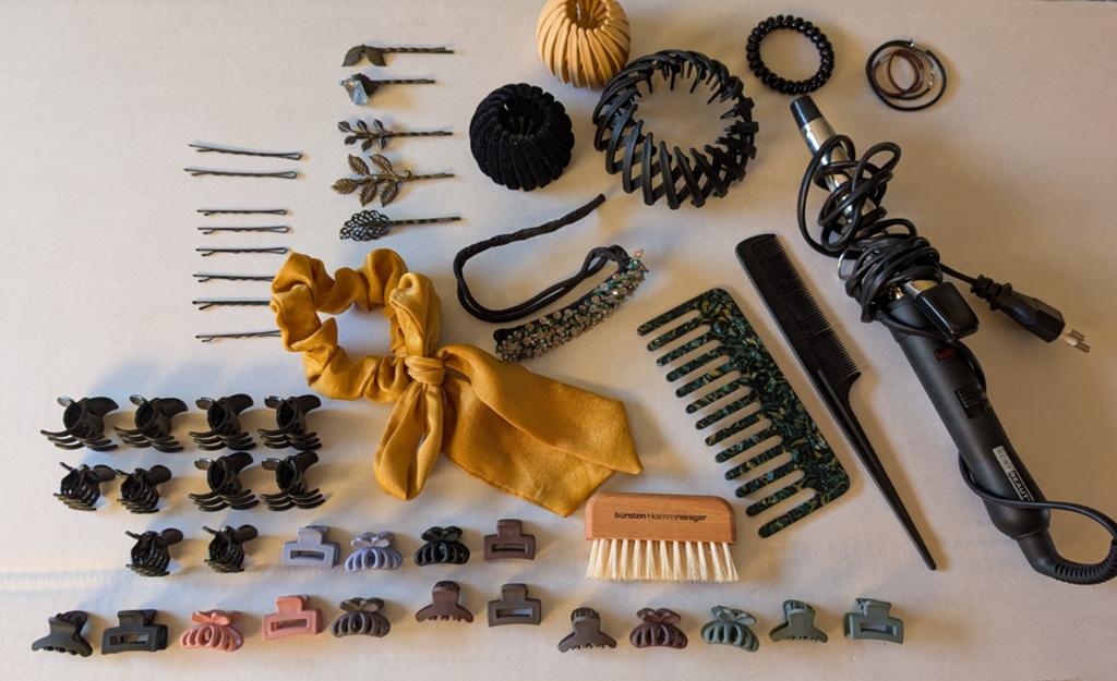 Complete Haaraccessoires Bundel met Krultang, Ophalen of Verzenden, Gebruikt, Haarspeld