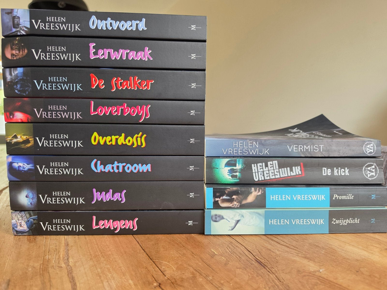 Helen Vreeswijk boeken - Grote collectie jeugdthrillers, Boeken, Ophalen of Verzenden, Gelezen, Helen Vreeswijk, Nederland