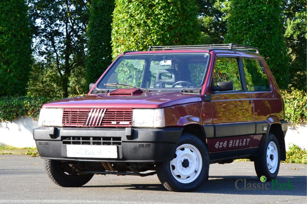 Fiat Panda 4x4 Sisley (bj 1990), Auto's, Stof, Bedrijf, Handgeschakeld, 4x4