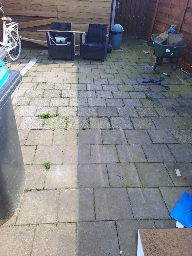 Tegels, Ophalen, Gebruikt, Overige typen, 10 m² of meer