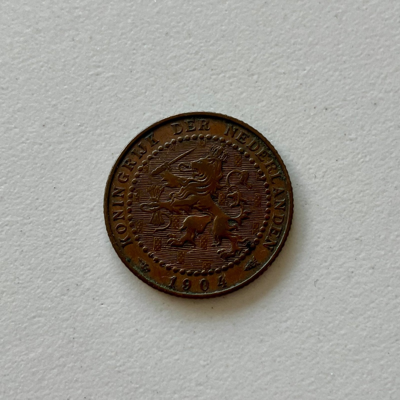 Nederland 1 cent 1904 in Pr, Verzenden, Koningin Wilhelmina, Overige waardes