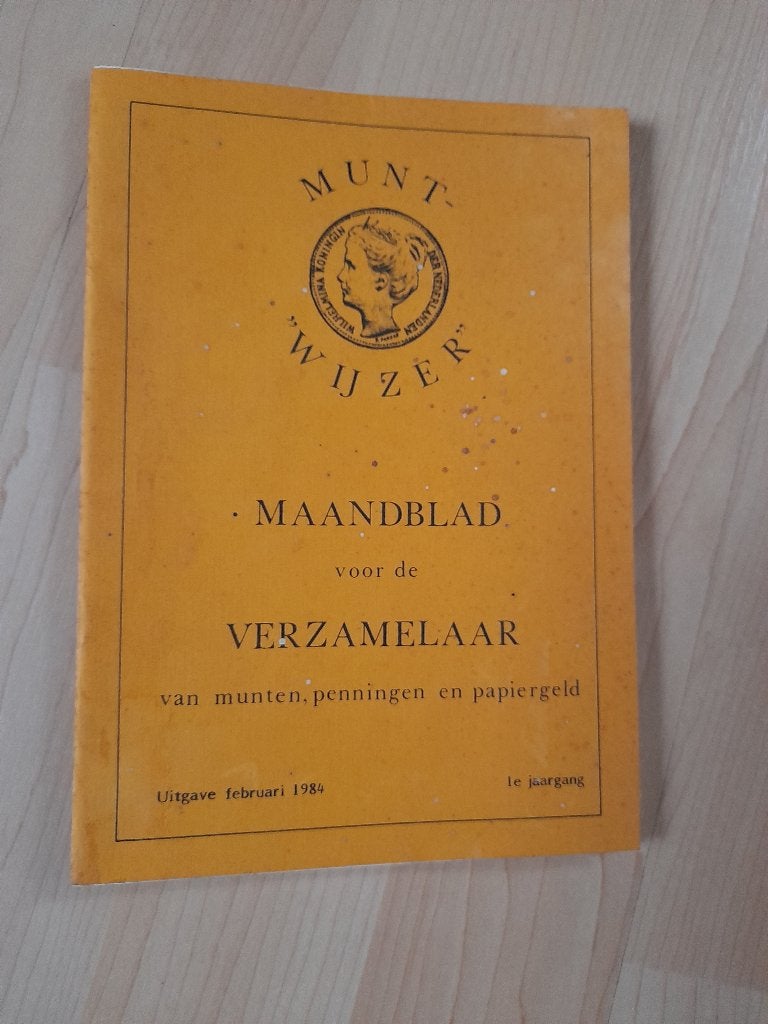 TIJDSCHRIFT MUNTWIJZER FEBRUARI 1984, Ophalen of Verzenden, Gelezen, Overige typen